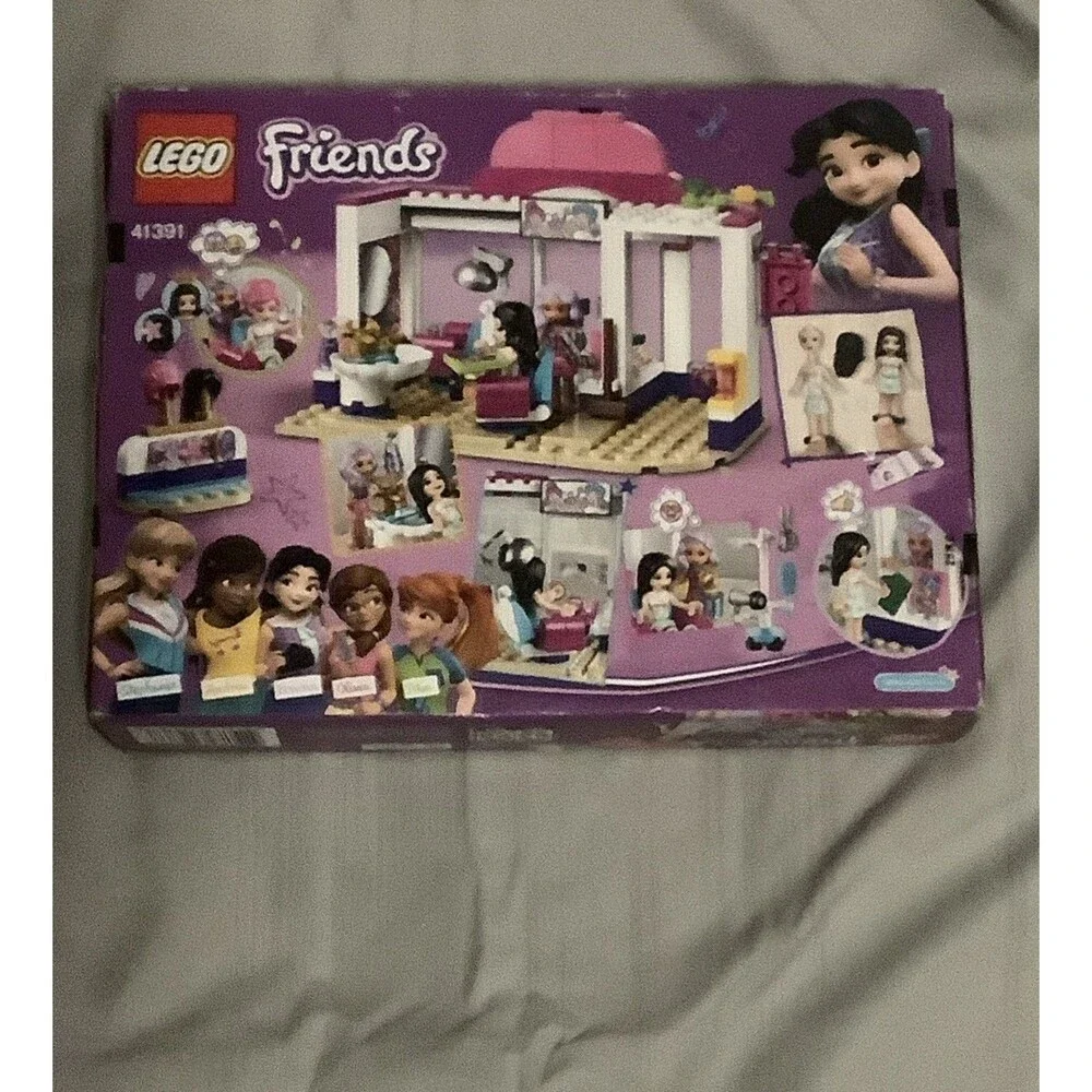 Lego Friends Heartlake City Hair Salon #41391 Nina Emma 235 Pieces New Sealed
